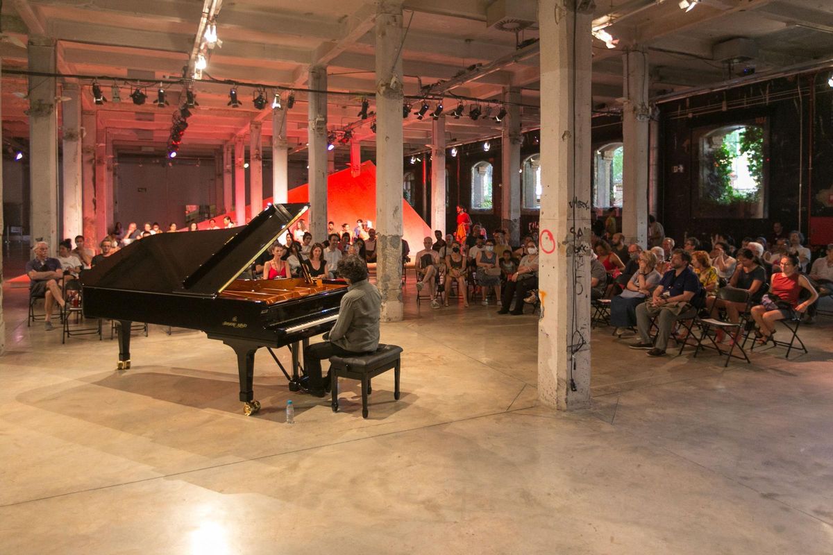 Un concierto en Matadero de una edición anterior de Piano City Madrid.