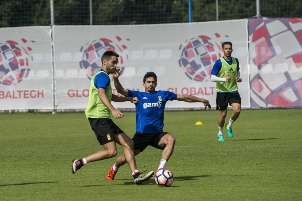 Entrenamiento del Real Oviedo