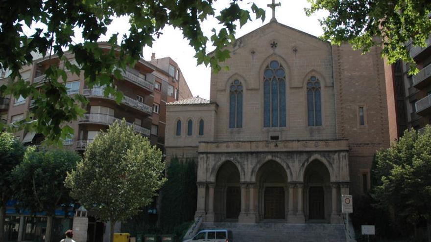 L&#039;església de Crist Rei, al passeig de Pere III de Manresa.