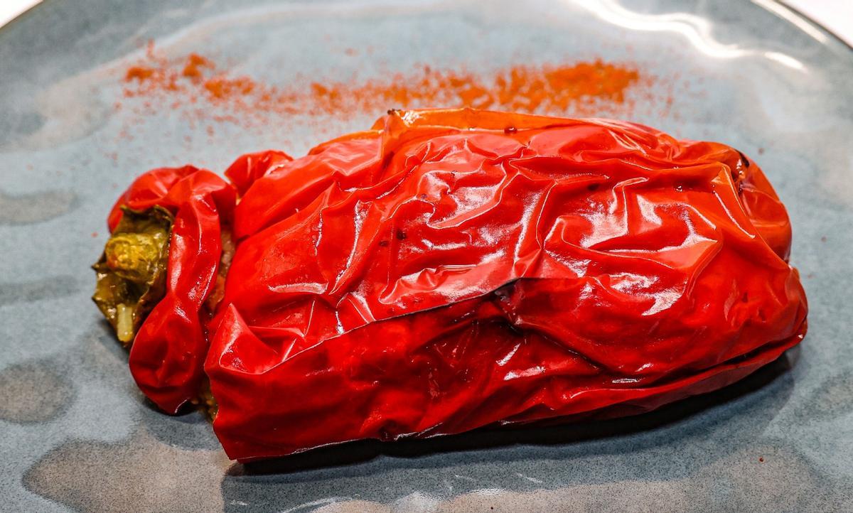 Pimiento relleno.