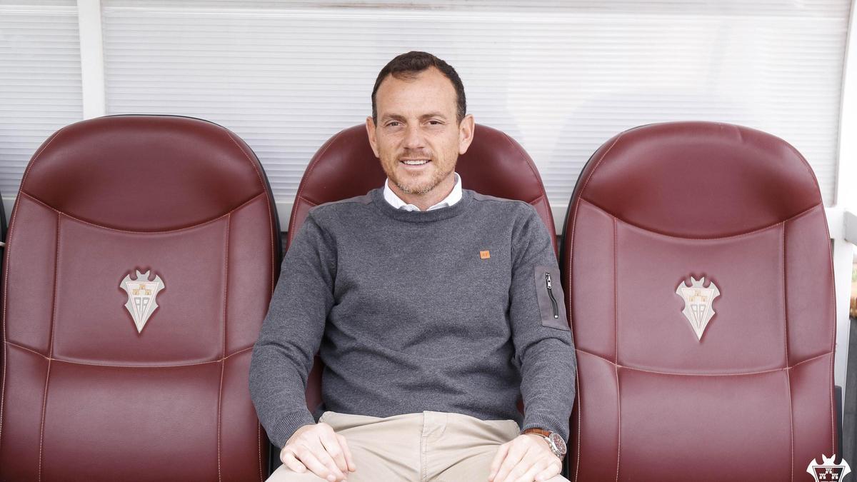 Alberto González, entrenador del Albacete.
