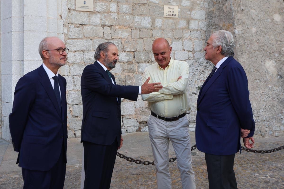 Todas las imágenes de la inauguración de la nueva iluminación de la Catedral de Ibiza
