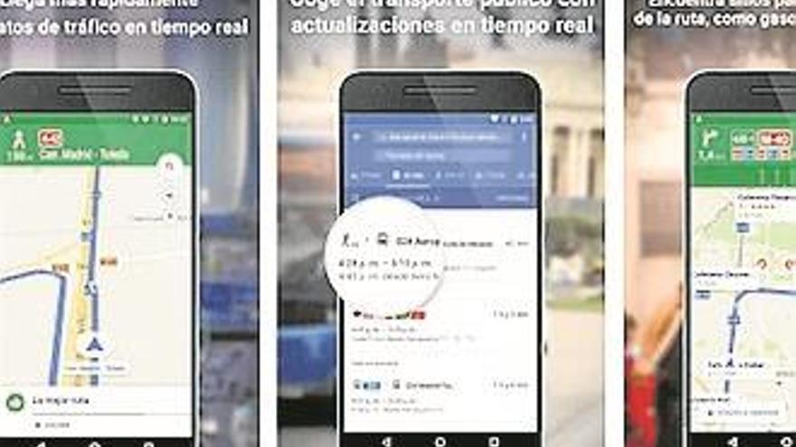 Google Maps actualiza su aplicación para móviles y tabletas