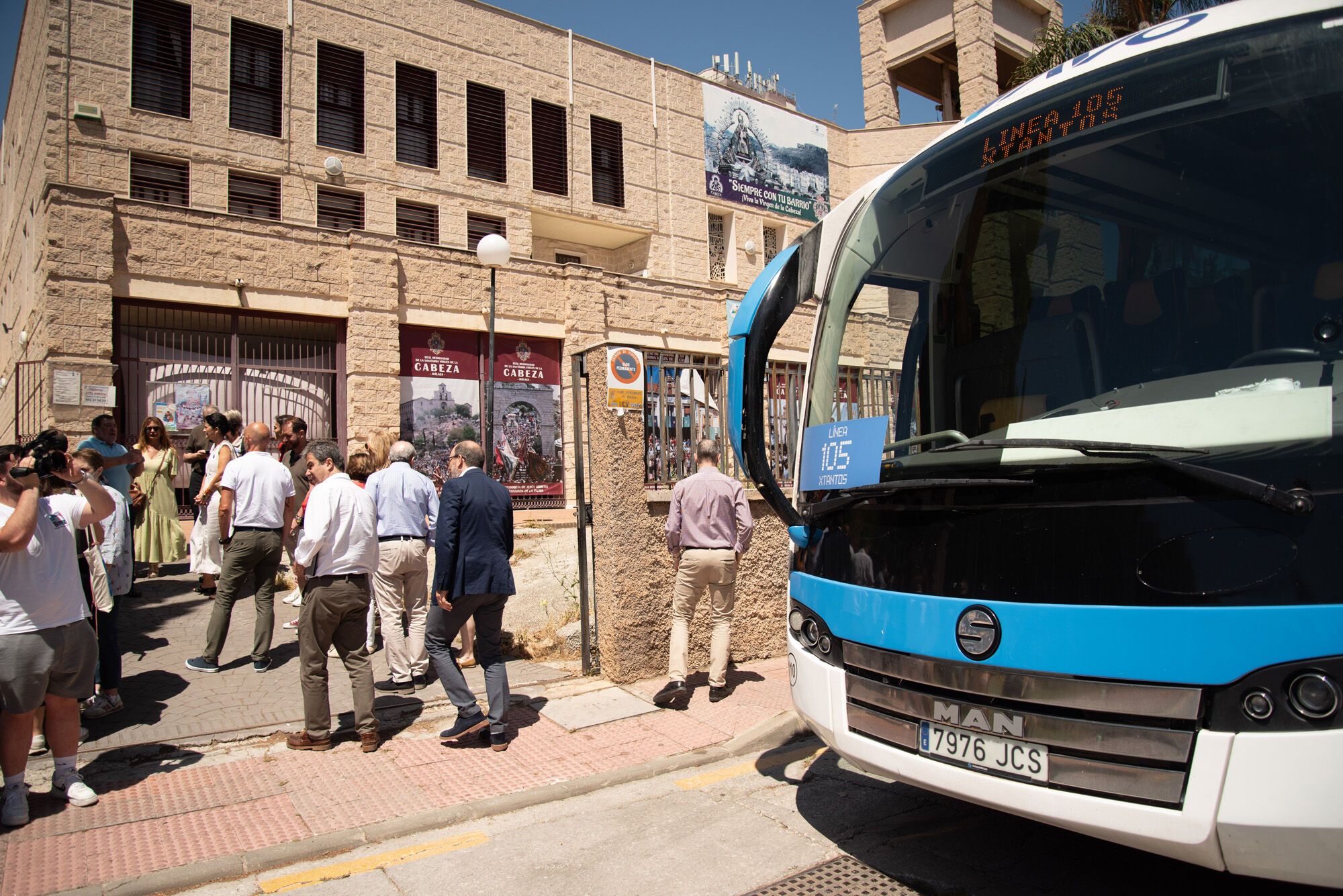 Ruta con la Línea 105 Xtantos