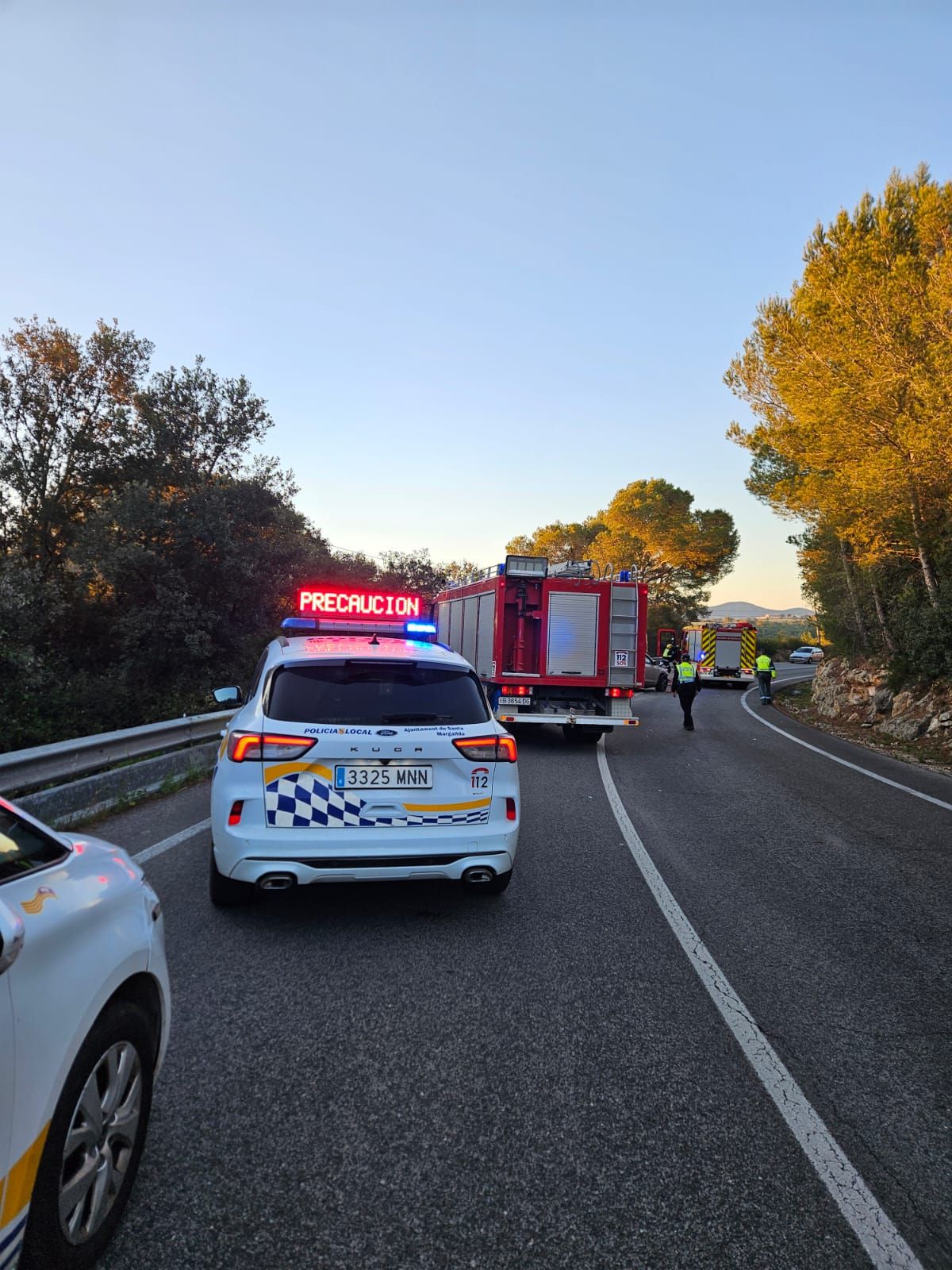 Muere una mujer en un accidente de tráfico en la carretera de Alcúdia