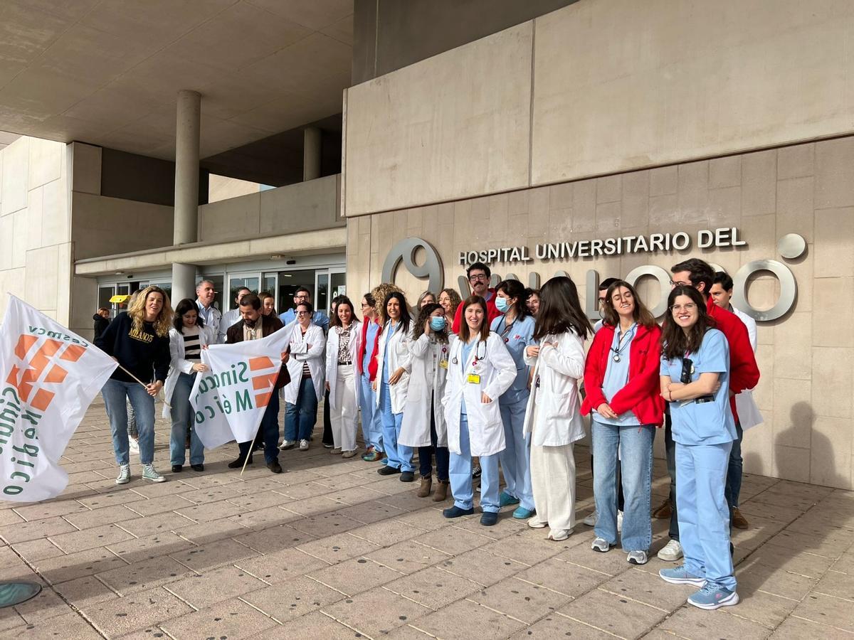 La nueva huelga de médicos en la provincia de Alicante. Hospital de Vinalopó