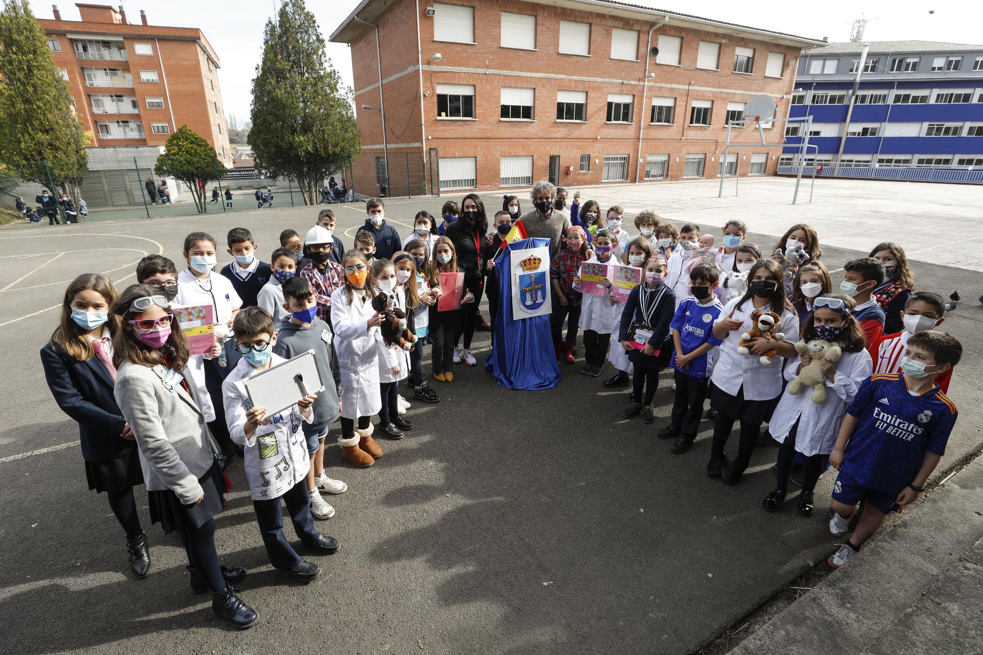 Los alumnos de cuarto de primaria del colegio amor de Dios