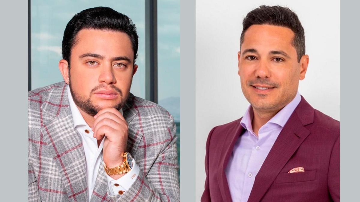 Los fundadores de FX Winning, David Merino (d) y Teo Zúñiga.