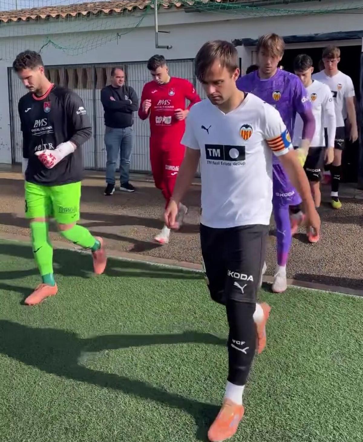 Porreres y Valencia Mestalla han empatado hoy en el Ses Forques