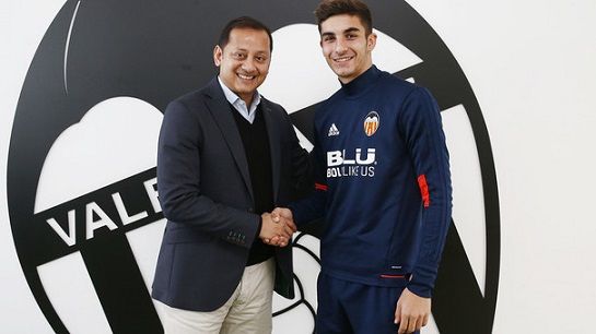 Album de fotos de Anil Murthy en la presidencia del Valencia CF