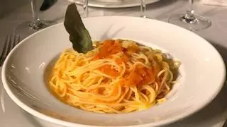 Cómo se hacen los espaguetis al laurel de Sofía Loren, uno de los platos más antiguos de Il Giardinetto