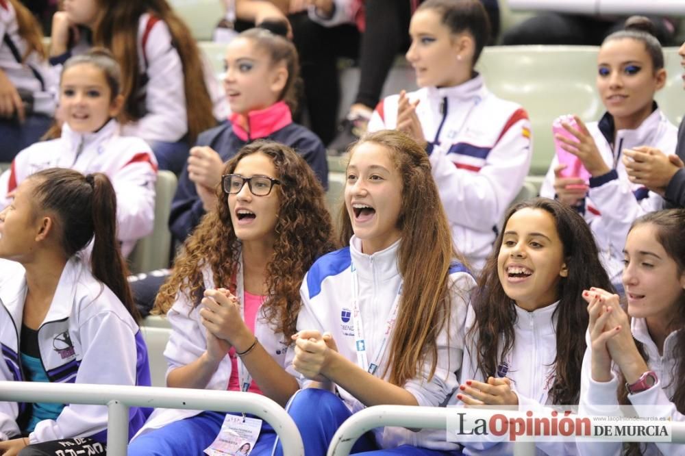 Campeonato de Gimnasia Rítmica: entrega de trofeos del sábado por la noche