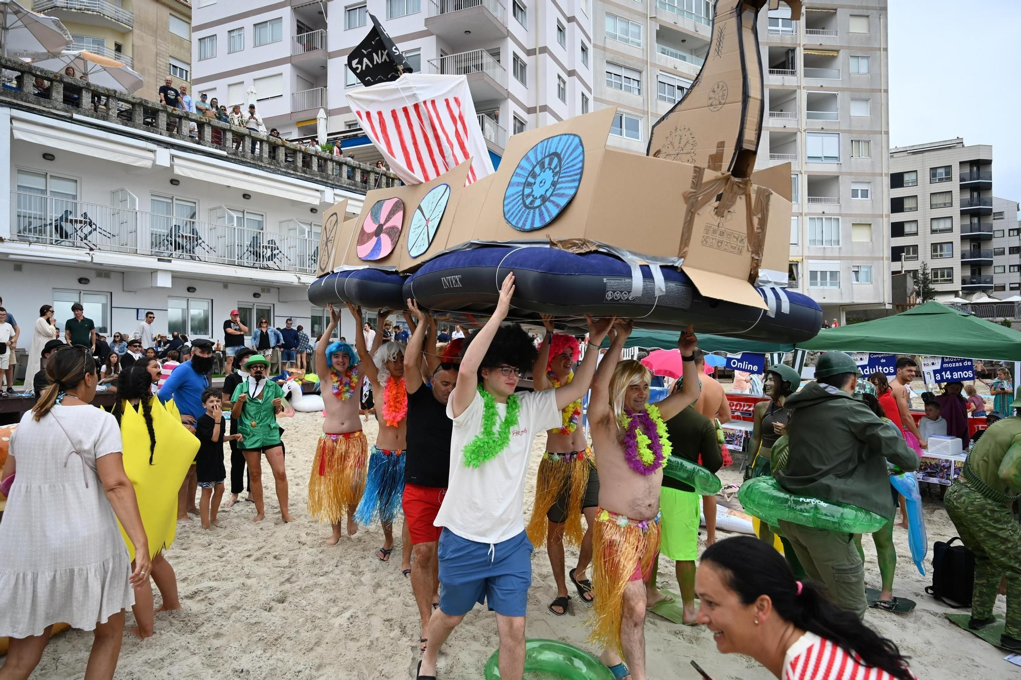 Las imágenes del Campeonato Mundial de Colchonetas en Sanxenxo