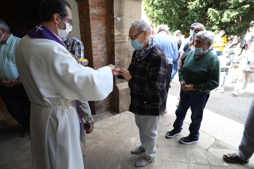 Funeral de José Manuel Feito, párroco de Miranda