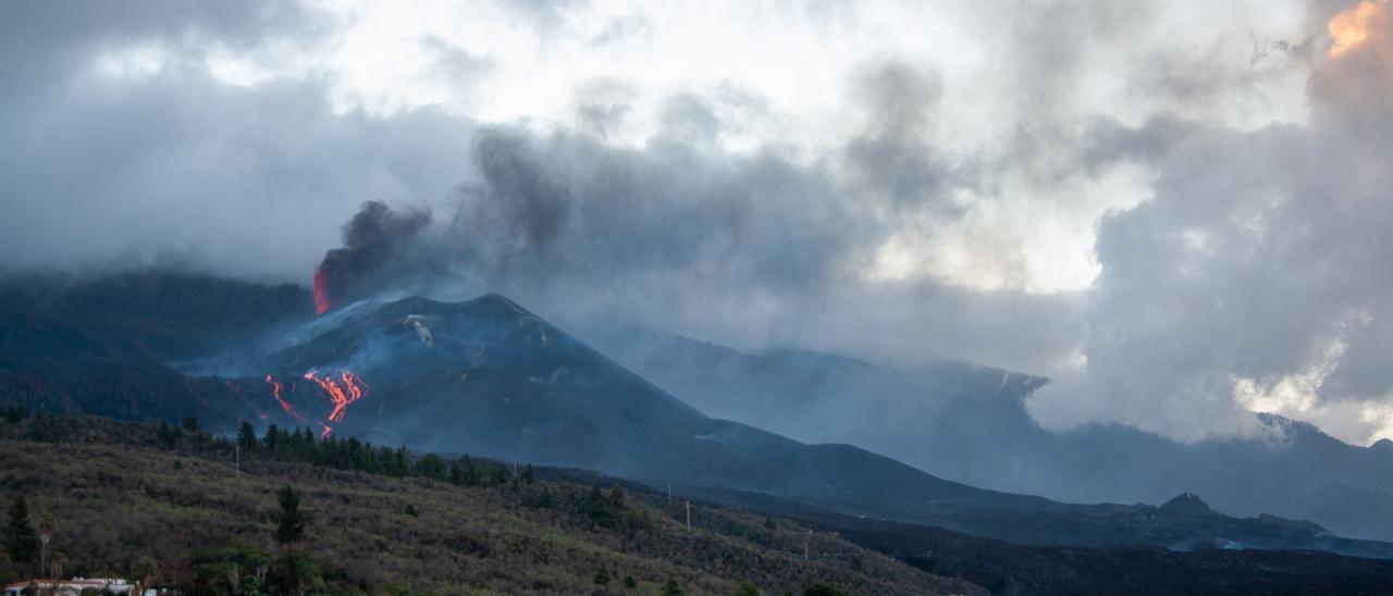 Erupción del volcán de La Palma.