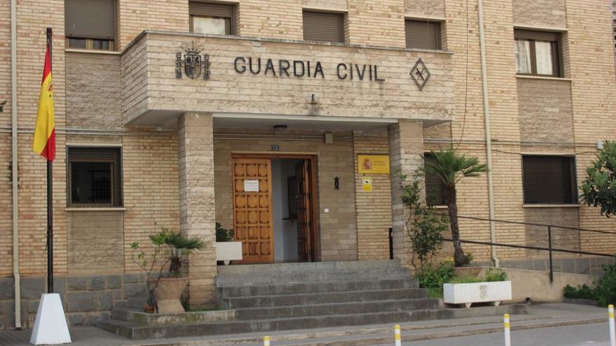 Puesto de la Guardia Civil en Alcañiz.