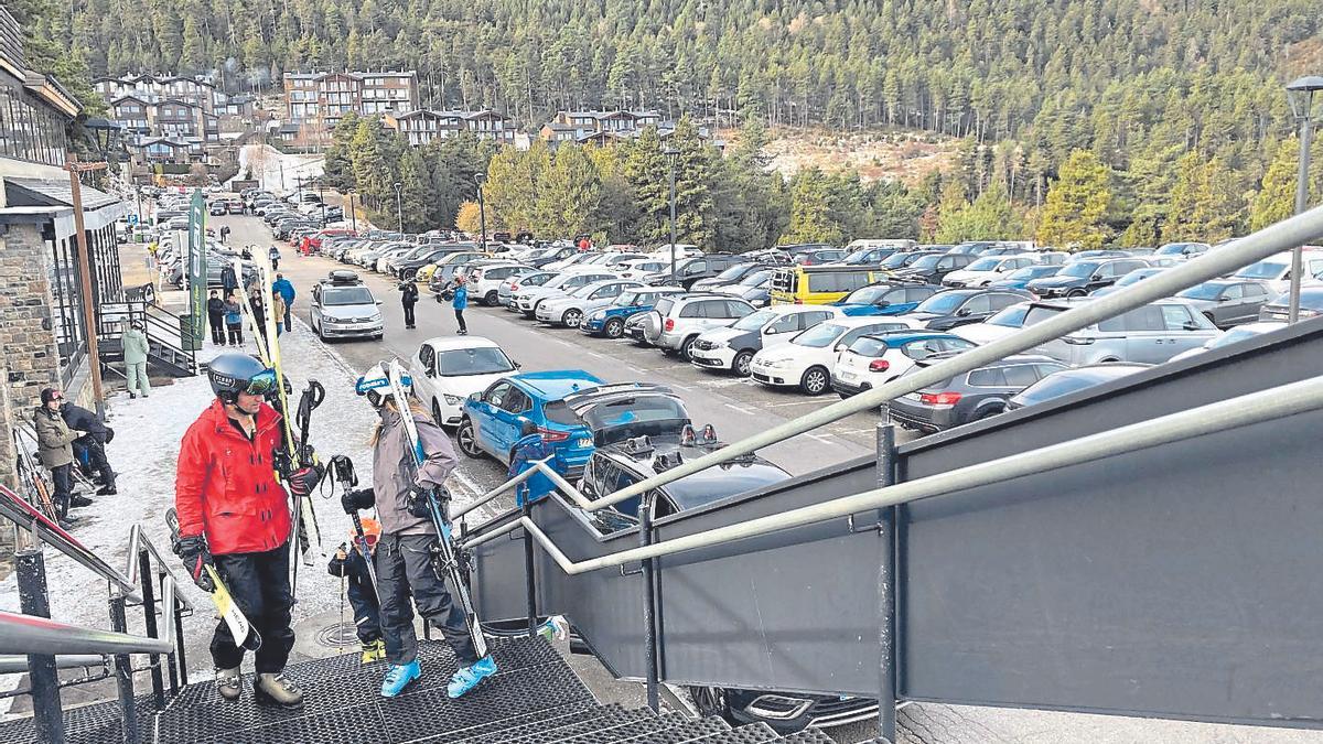Les pistes d'esquí aquest Pont de Desembre