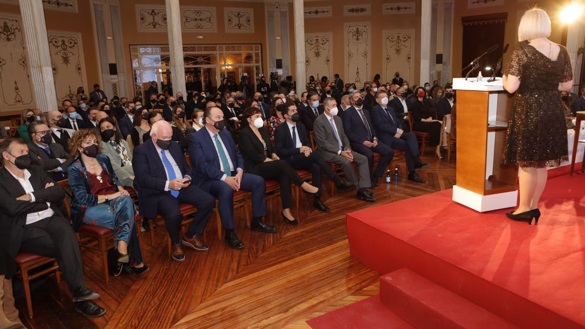 La pasada edición de los premios de la Cámara de Comercio de Alcoy.