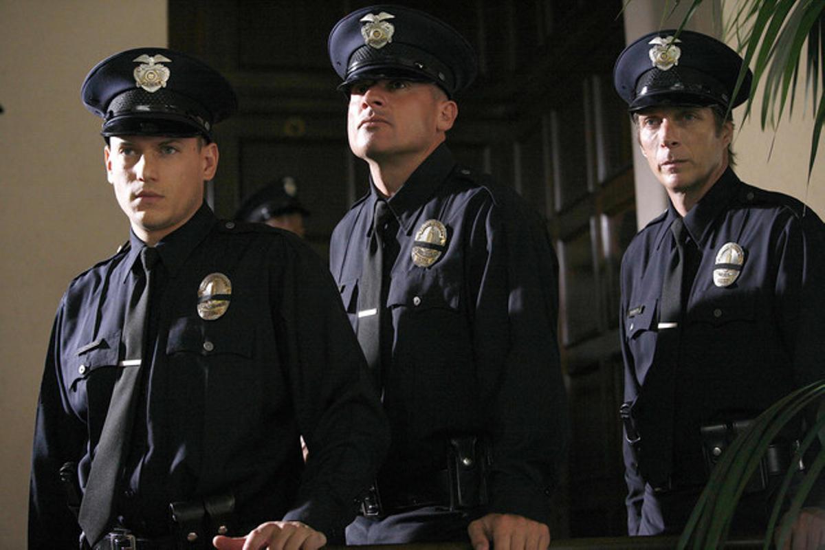 Michael (Wentworth Miller) a l’esquerra, Lincoln (Dominic Purcell) al centre, i Mahone (William Fichtner) a la dreta, en la popular sèrie de ’Prison Break’. Michael (Wentworth Miller) a l’esquerra, Lincoln (Dominic Purcell) al centre, i Mahone (William Fichtner) a la dreta, en la popular sèrie de ’Prison Break’.