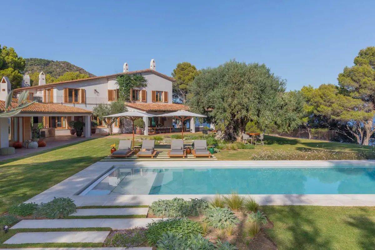 Lujosa villa de Ses Falugues, en Begur.