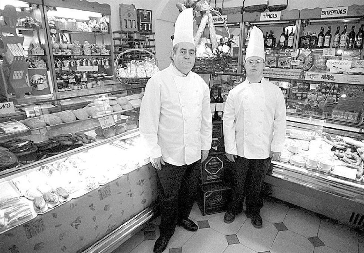 Jacinto García, alma de La Salmantina, dejó su sello en la repostería cacereña.
