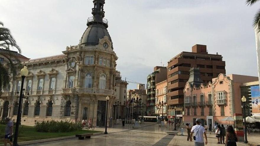 Foto de archivo de la Calle Mayor de Cartagena