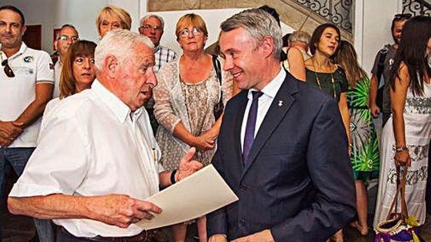 L&#039;alcalde de la Guingueta d&#039;Ix, Jean-Jacques Fortuny, a Puigcerdà