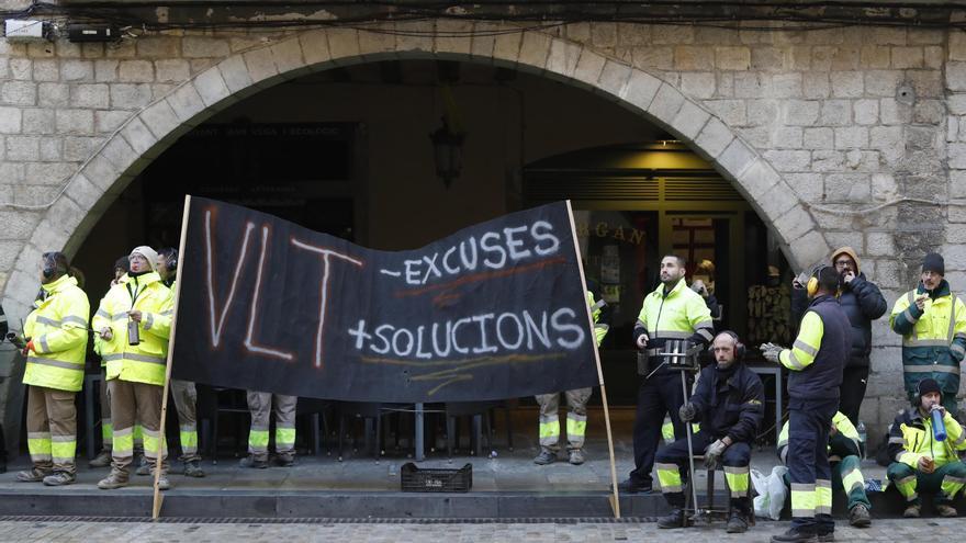 Treballadors municipals de Girona reprenen les mobilitzacions