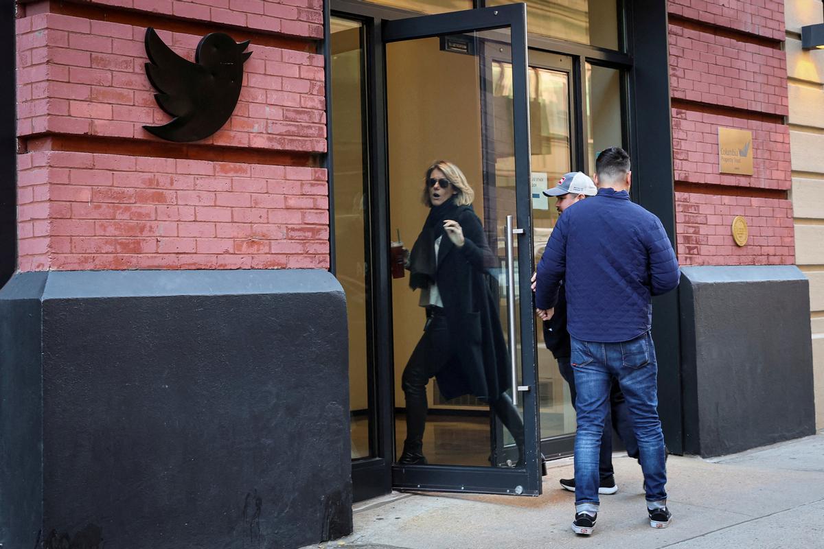 Empleados de Twitter en las oficinas de Nueva York