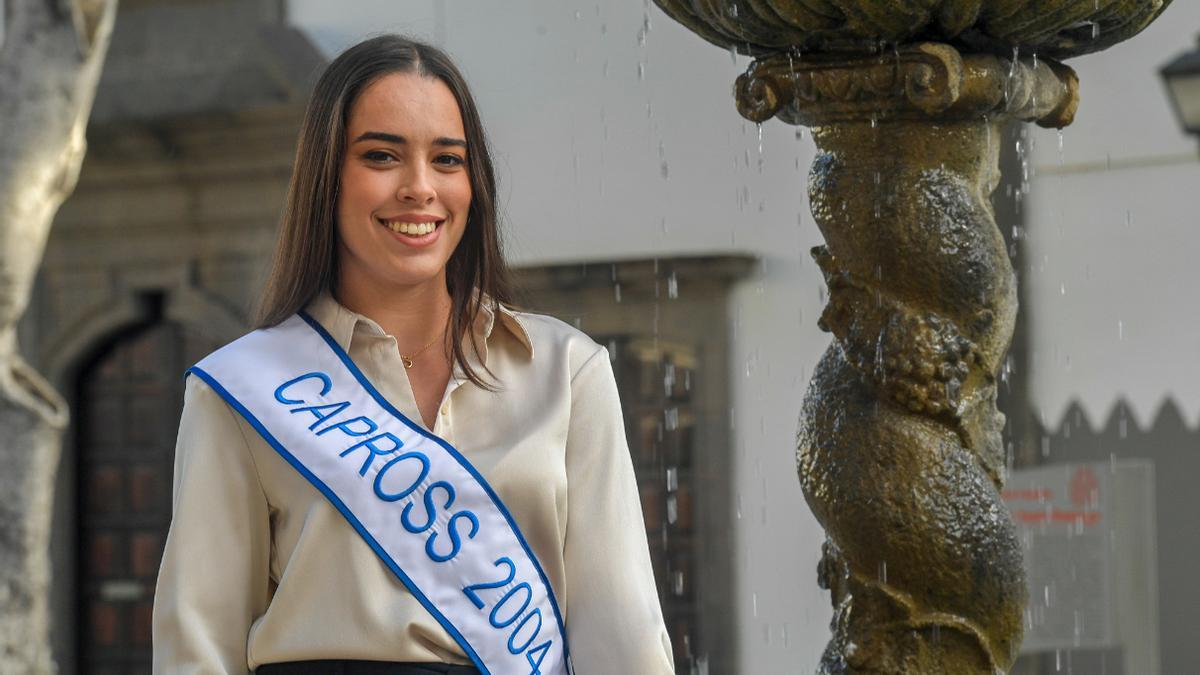 María del Mar Reyes, candidata a Reina del Carnaval 2024 de Las Palmas de Gran Canaria