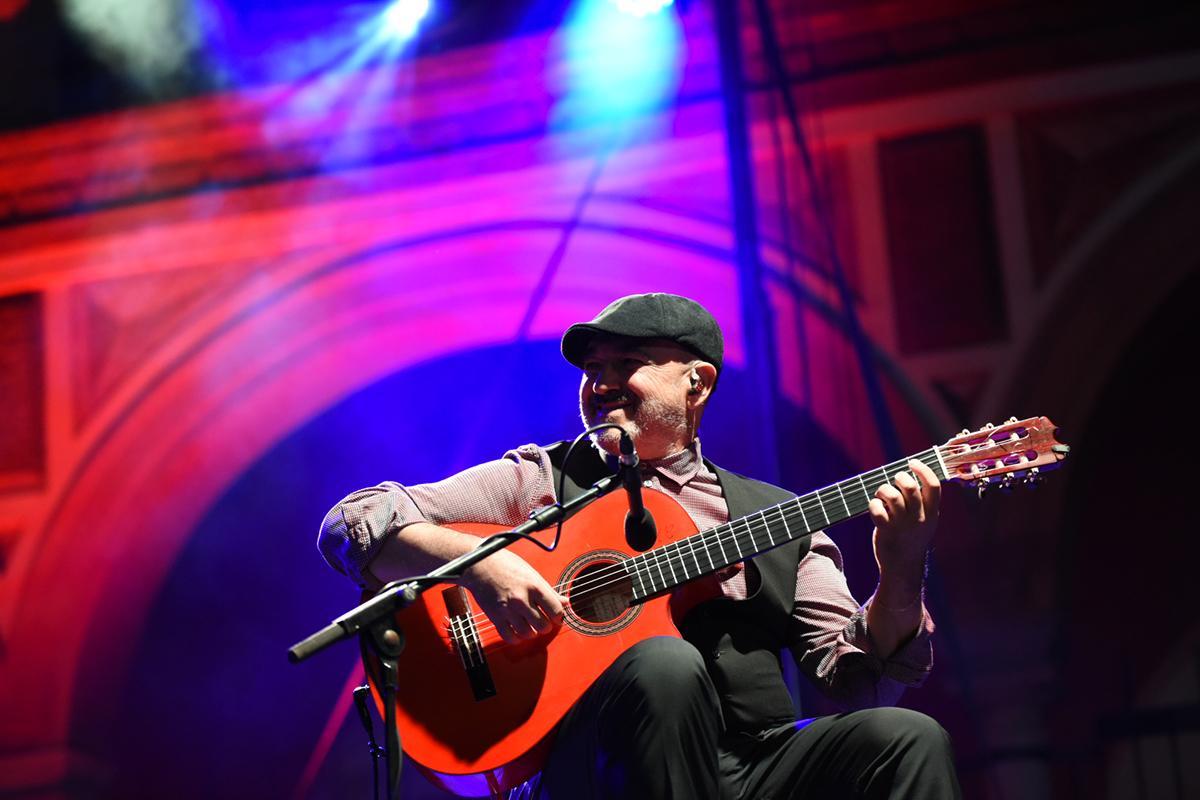 Diego Amador en el Compás de San Francisco