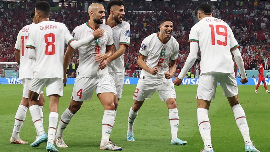 El Marroc, a vuitens com a primera de grup després de guanyar el Canadà (1-2)
