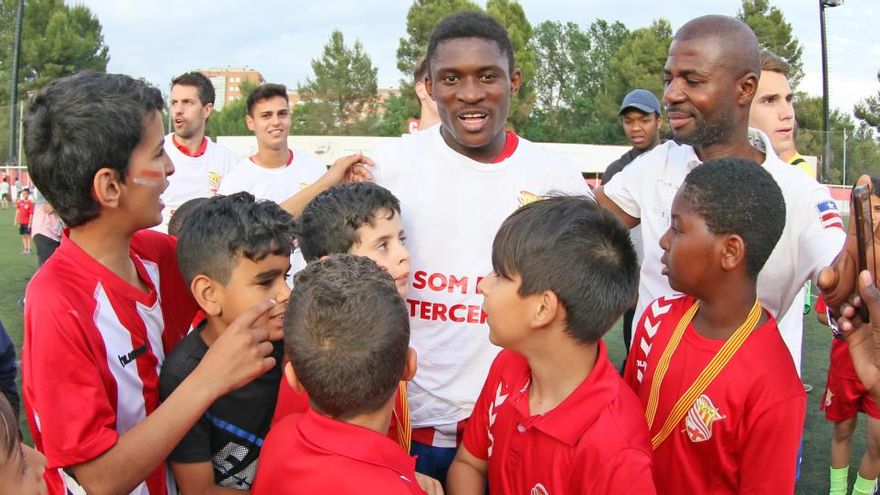 Noah Baffoe és un jugador molt volgut per l&#039;afició del CE Manresa