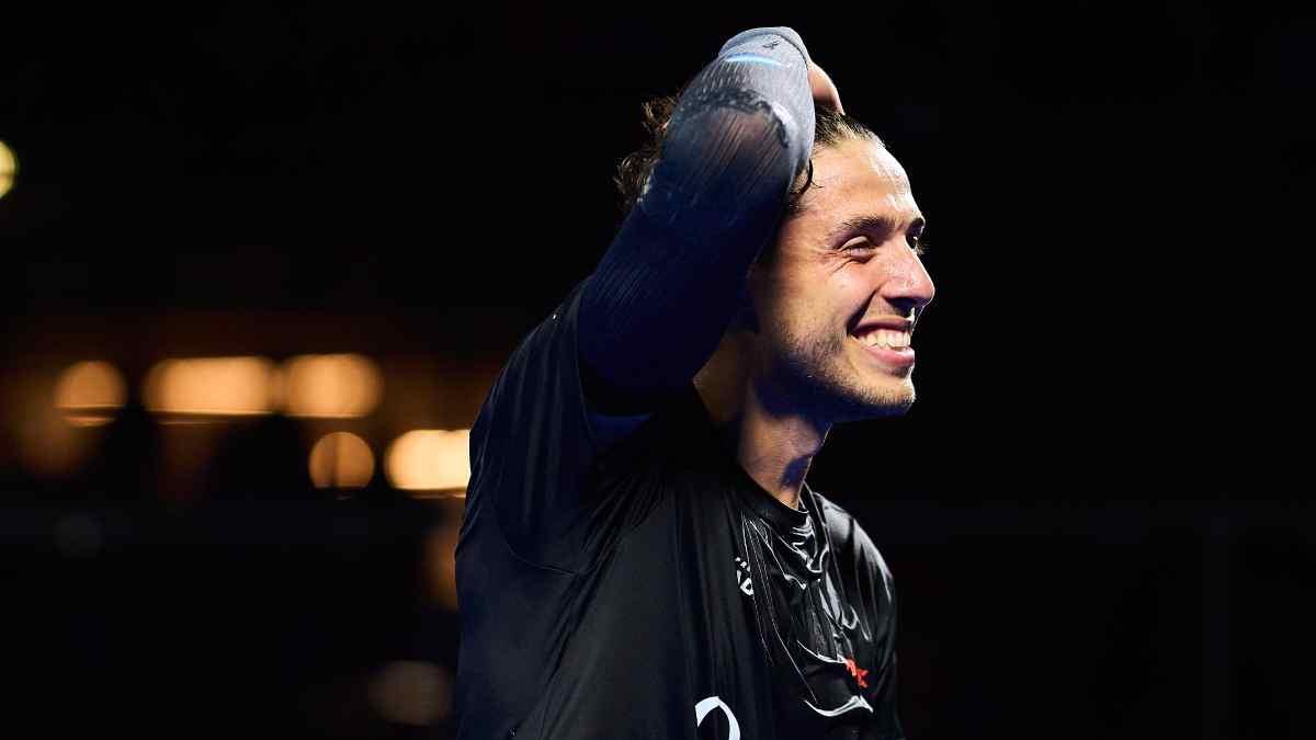 Agustín Tapia tiene muchos motivos para estar contento este año