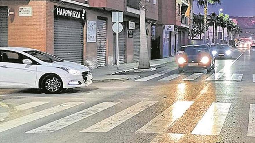Controles policiales ante el exceso de velocidad en el vial de la Vilavella