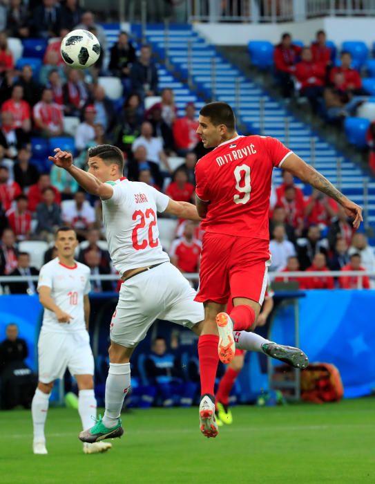 Mundial de Rusia: Serbia-Suiza