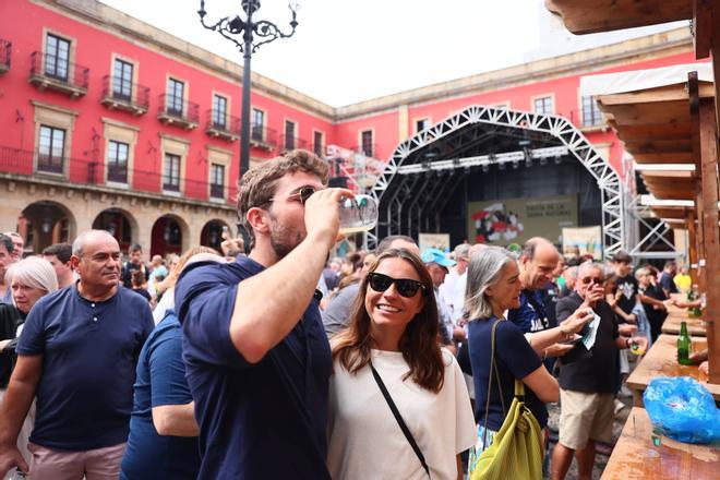 Así fue el final de la fiesta de la sidra de Gijón