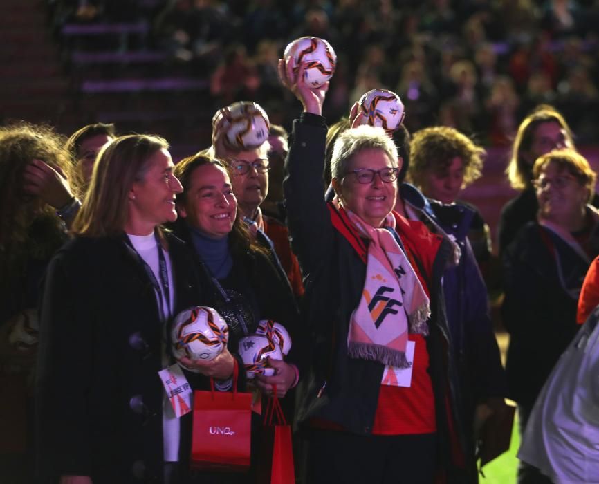 Así fue la fiesta del fútbol femenino