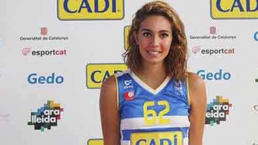 Laura Aliaga jugaba esta temporada en el Cadí La Seu.