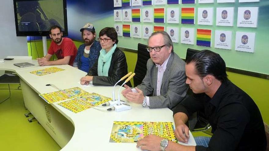 Presentación, ayer, del ciclo &quot;Boavila Pride&quot;.