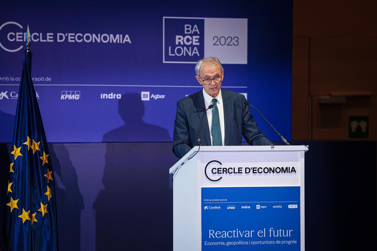 Reunión del Cercle dEconomia en Barcelona