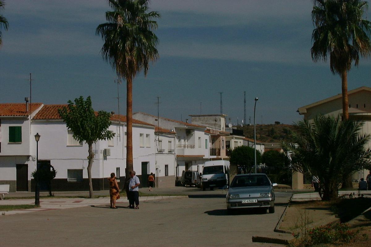 Imagen de una calle de Riolobos en una imagen de archivo.