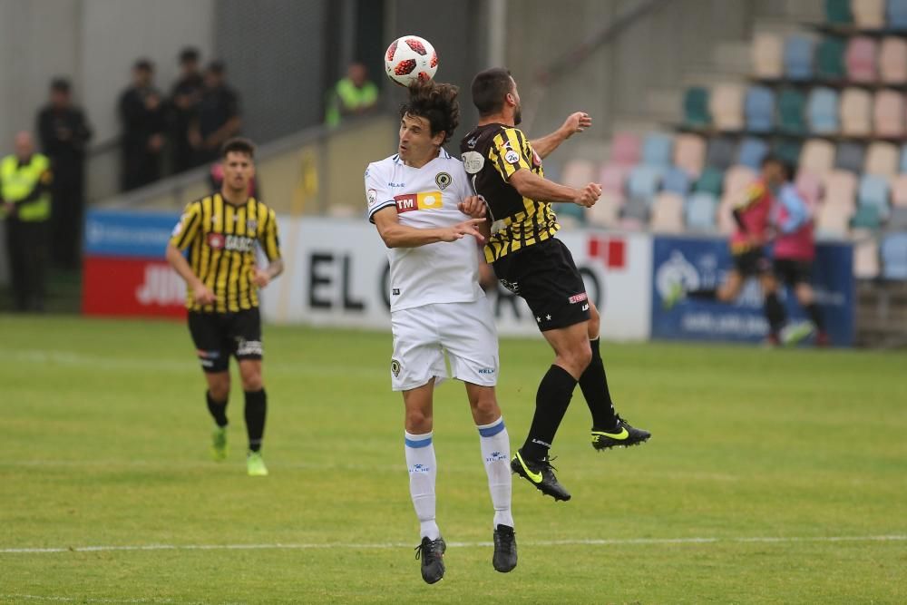 Un gol de Benja da un empate de oro al Hércules en Barakaldo