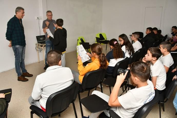 05/02/2020 CARRIZAL. INGENIO. Charla de estibadores en el CEIP Claudio de la Torre en Carrizal.   Fotógrafa: YAIZA SOCORRO.  | 05/02/2020 | Fotógrafo: Yaiza Socorro