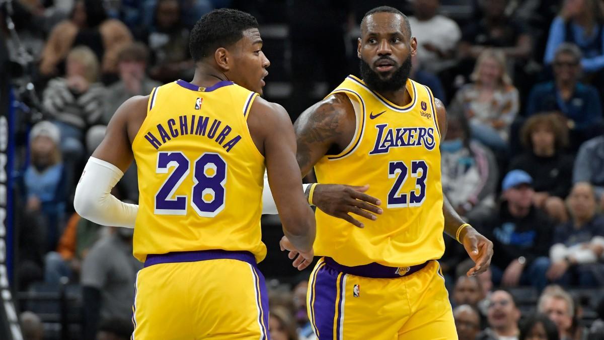 LeBron y Hachimura, claves en la victoria de los Lakers en Memphis