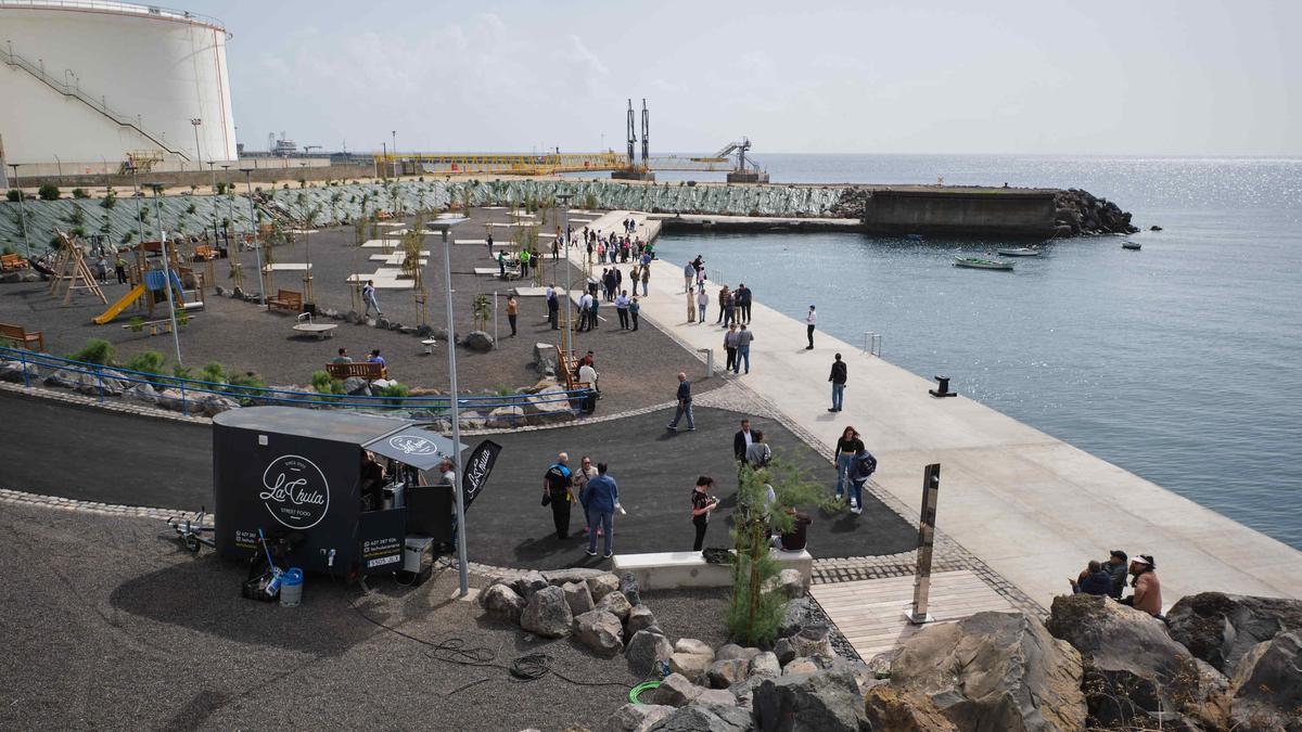 Muelle El Bloque, en Valleseco.