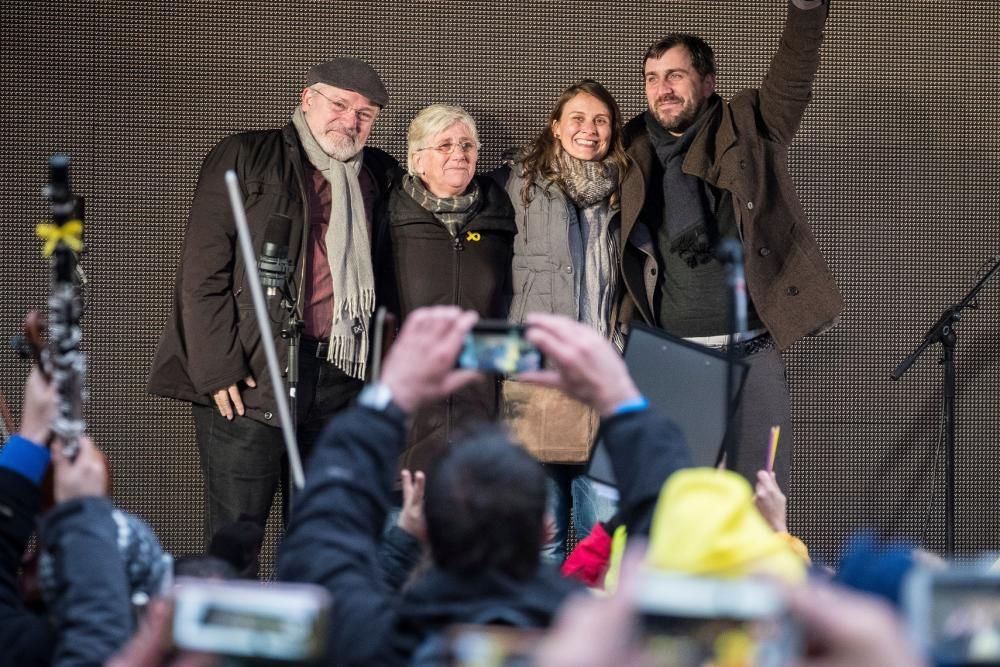 Manifestació independentista a Brussel·les