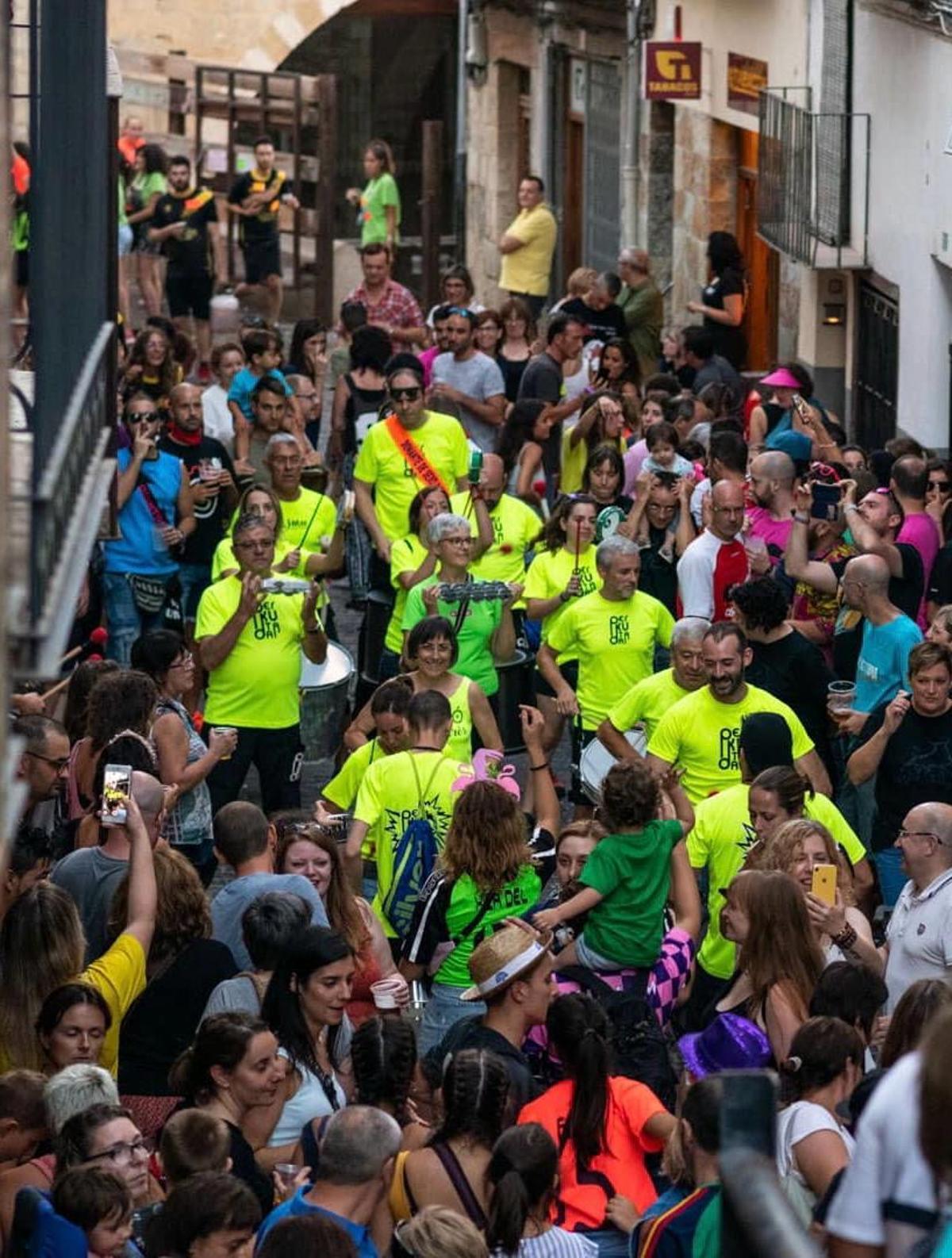 La fiesta en las calles de Morella