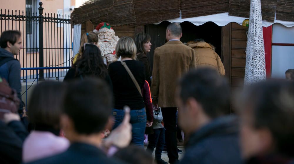 Papá Noel llega a Alicante.