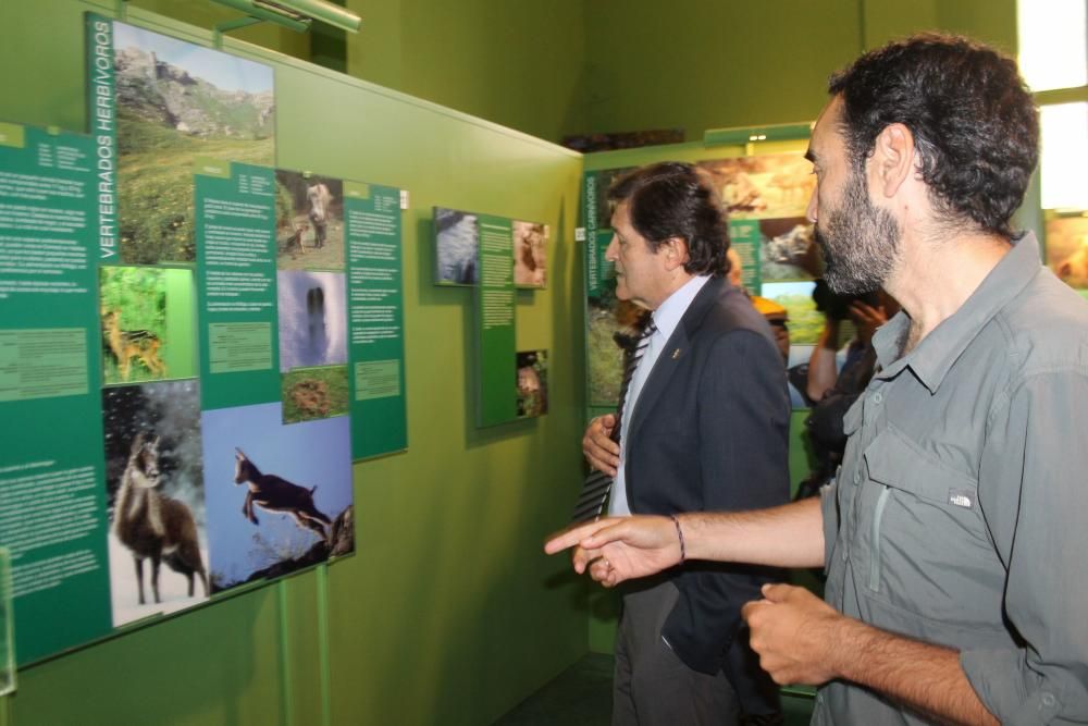 Javier Fernández de visita en Somiedo